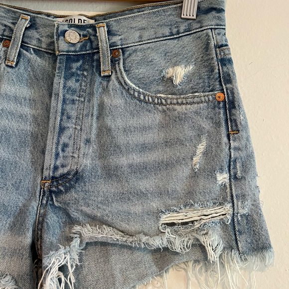 AGOLDE Vintage Parker Cut Off Shorts In Swapmeet Style: A026-811 Size 24 - Picture 3 of 11